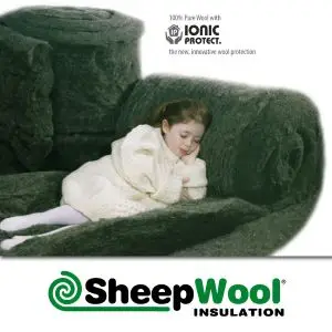 Around The Building - sheep wool insulation