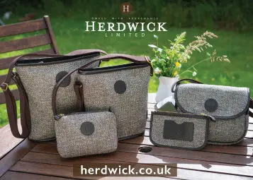Around the Home Herdwick tweed handbags
